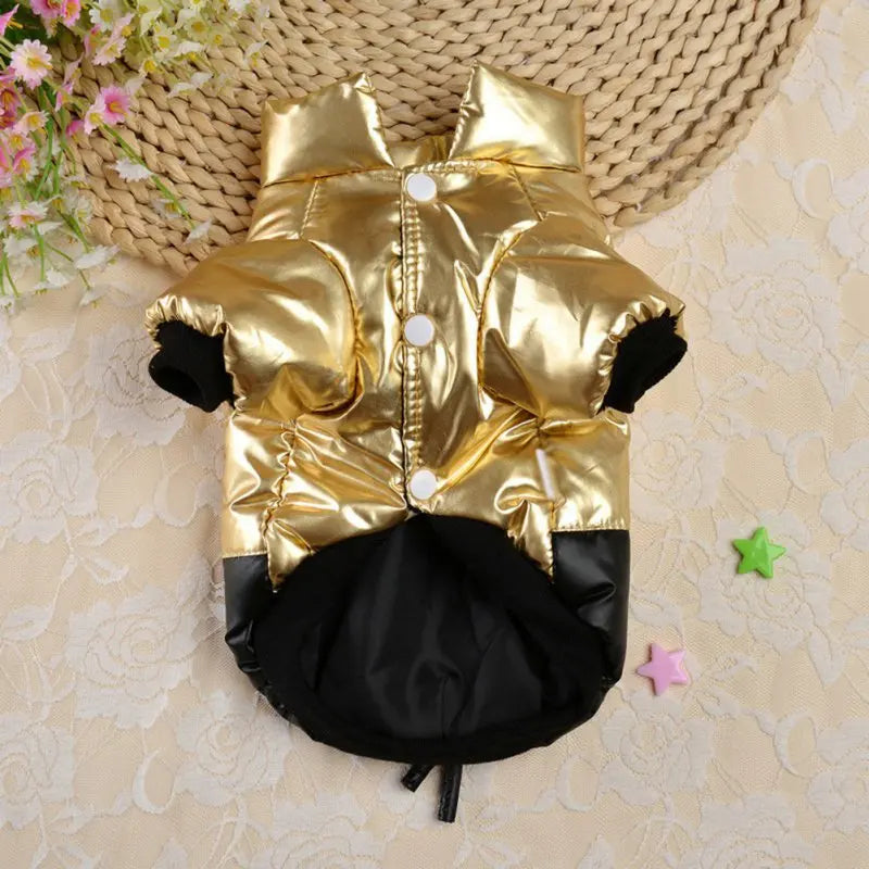 Warm Shiny Pet Jacket