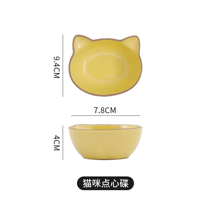 Lovely Ceramic Dishes Cartoon Animal Dishes