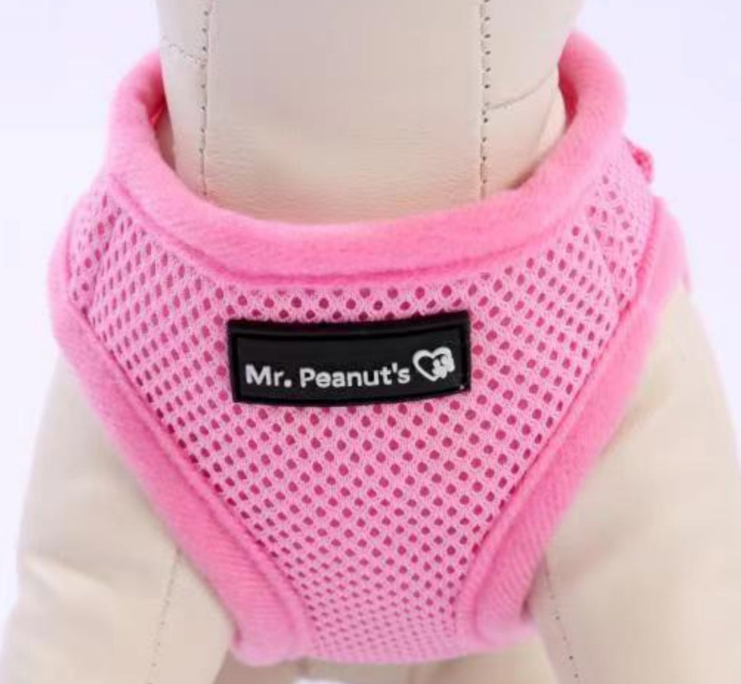 Mr. Peanut's PetTrek Soft Mesh Pet Harness with Matching Leash – Adjustable, Breathable, Choke-Free