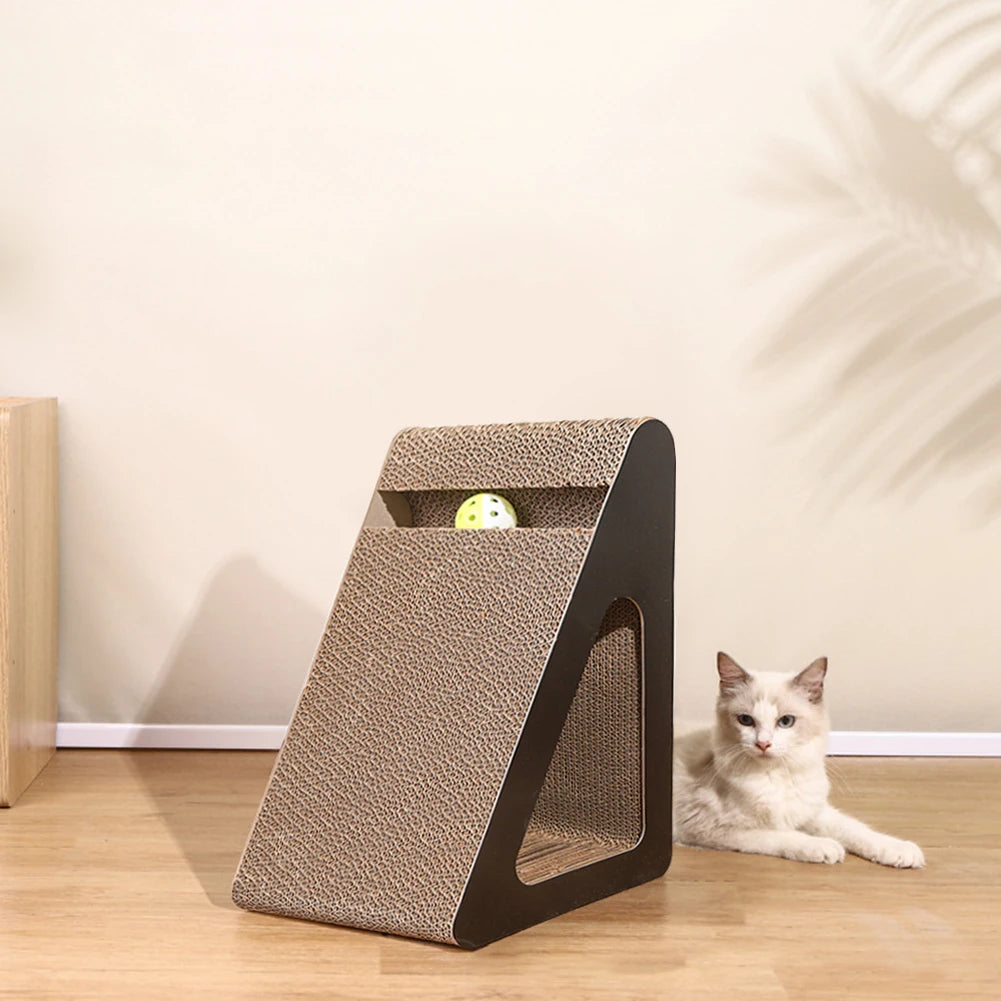 Cat Scratcher With Rotating Ball
