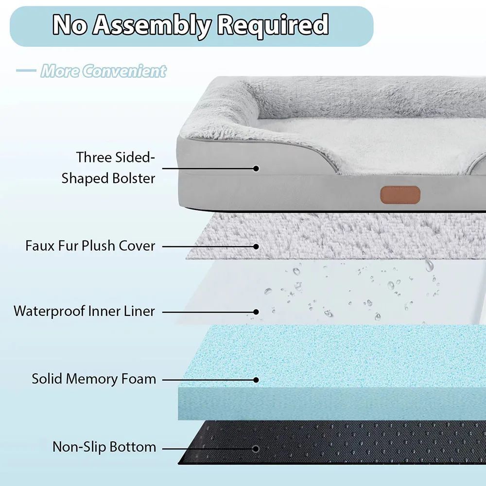 #1 High Quality Orthopedic Dog Bed