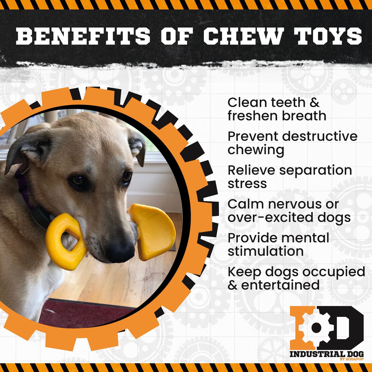 Shovel Ultra Durable Nylon Dog Chew Toy