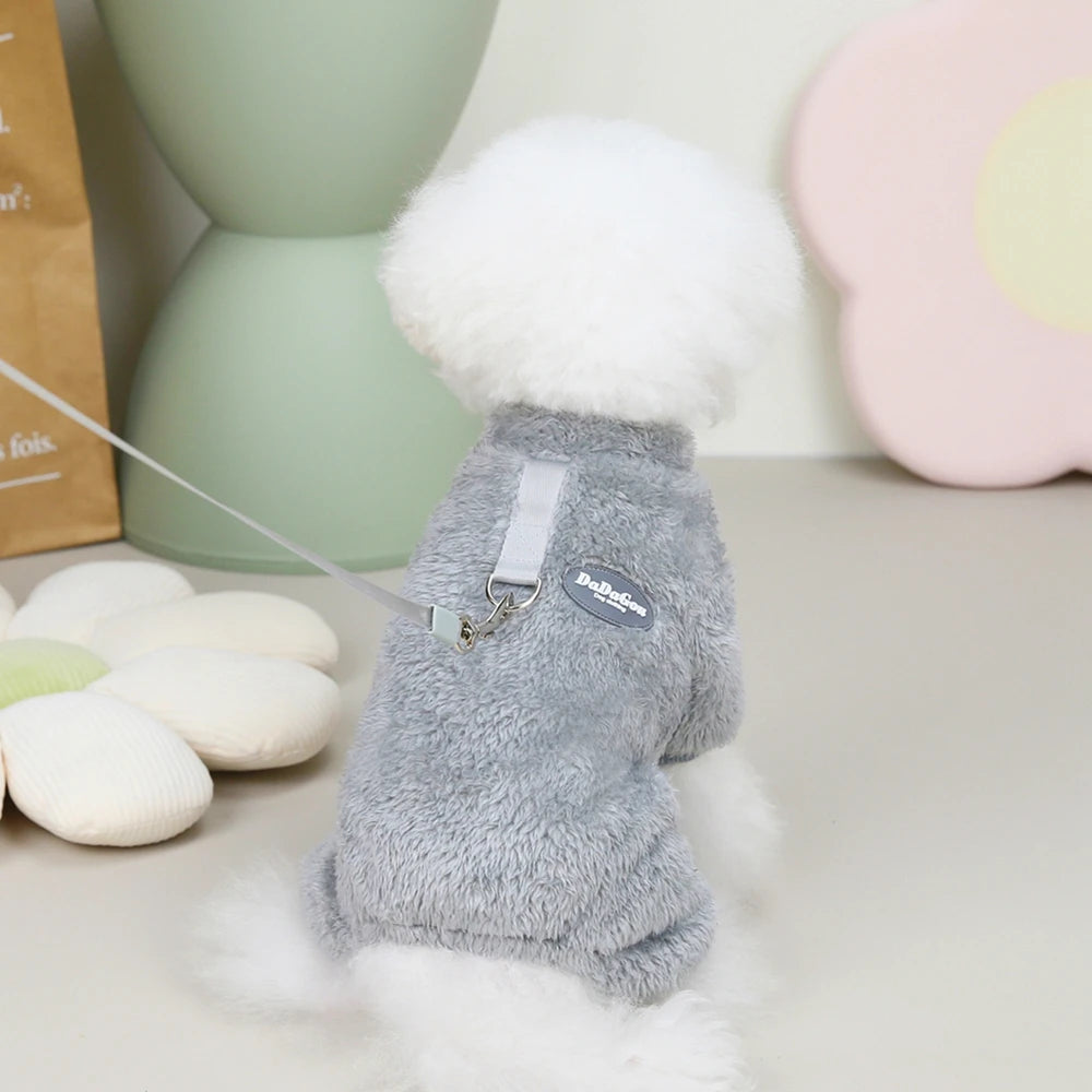 Winter Dog Clothes Warm Fleece Clothing