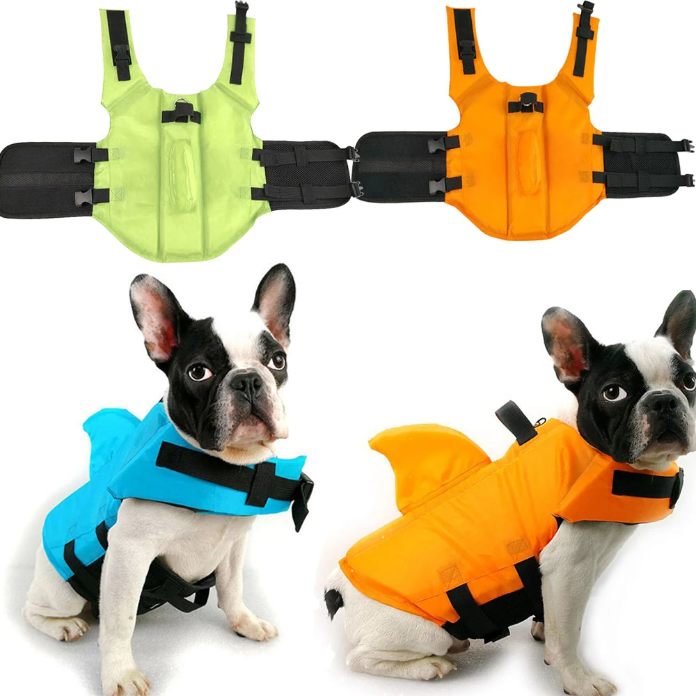 Pet Life Vest, Shark Design