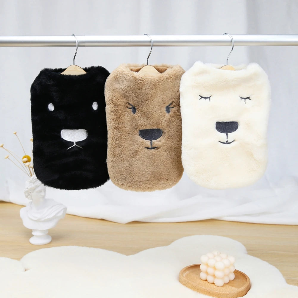 Fleece Pet Sweater Cute Animal Print