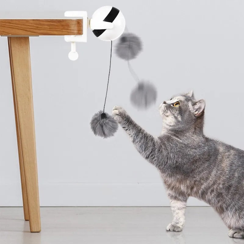Electric Lifting Interactive Cat Teaser Ball