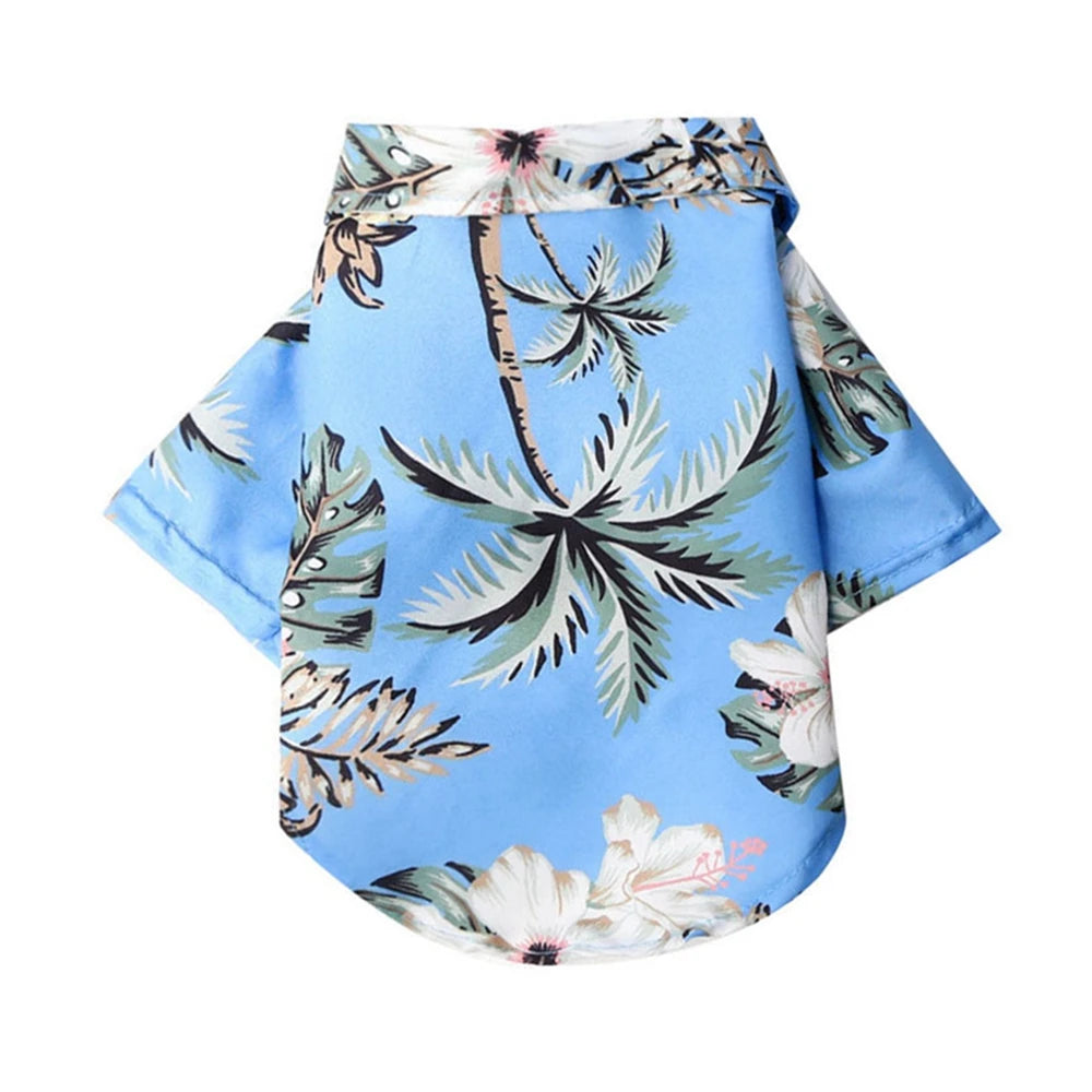 Hawaiian Beach pet T-Shirts