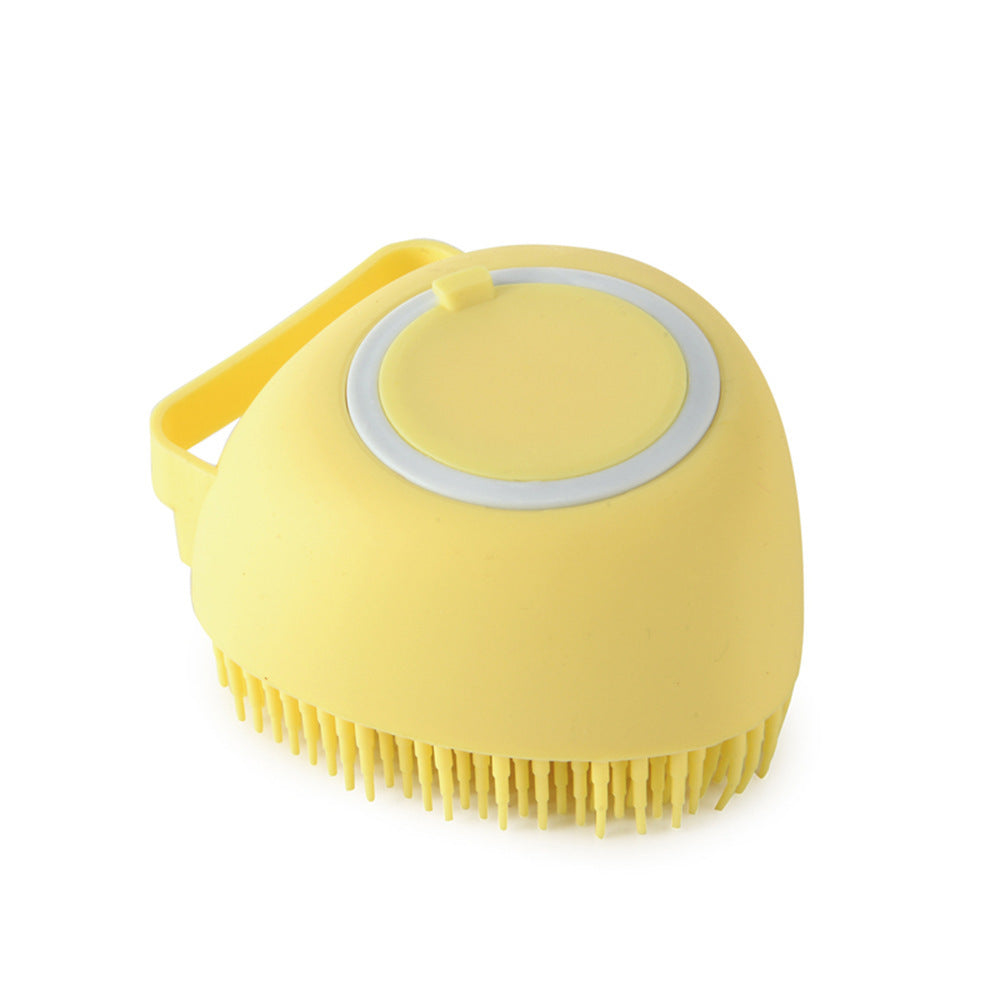 Silicone Dog Bath Massage Grooming Brush