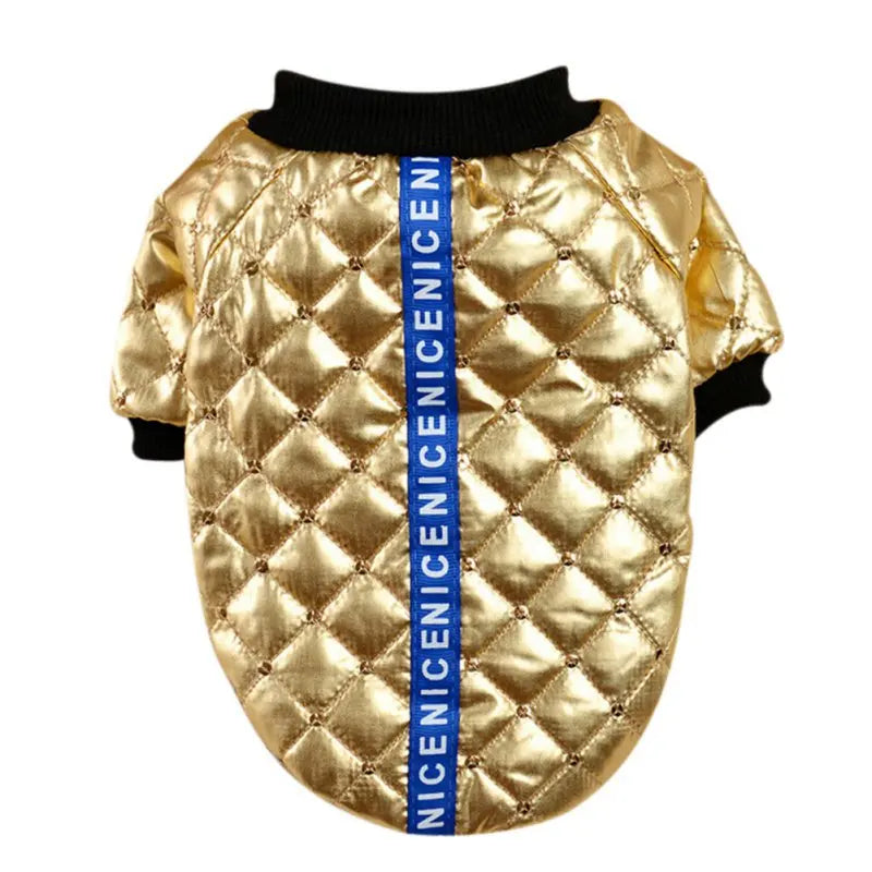 Warm Shiny Pet Jacket