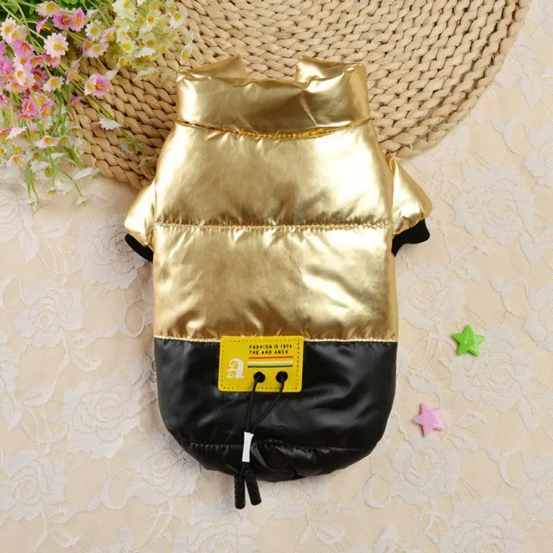 Warm Shiny Pet Jacket