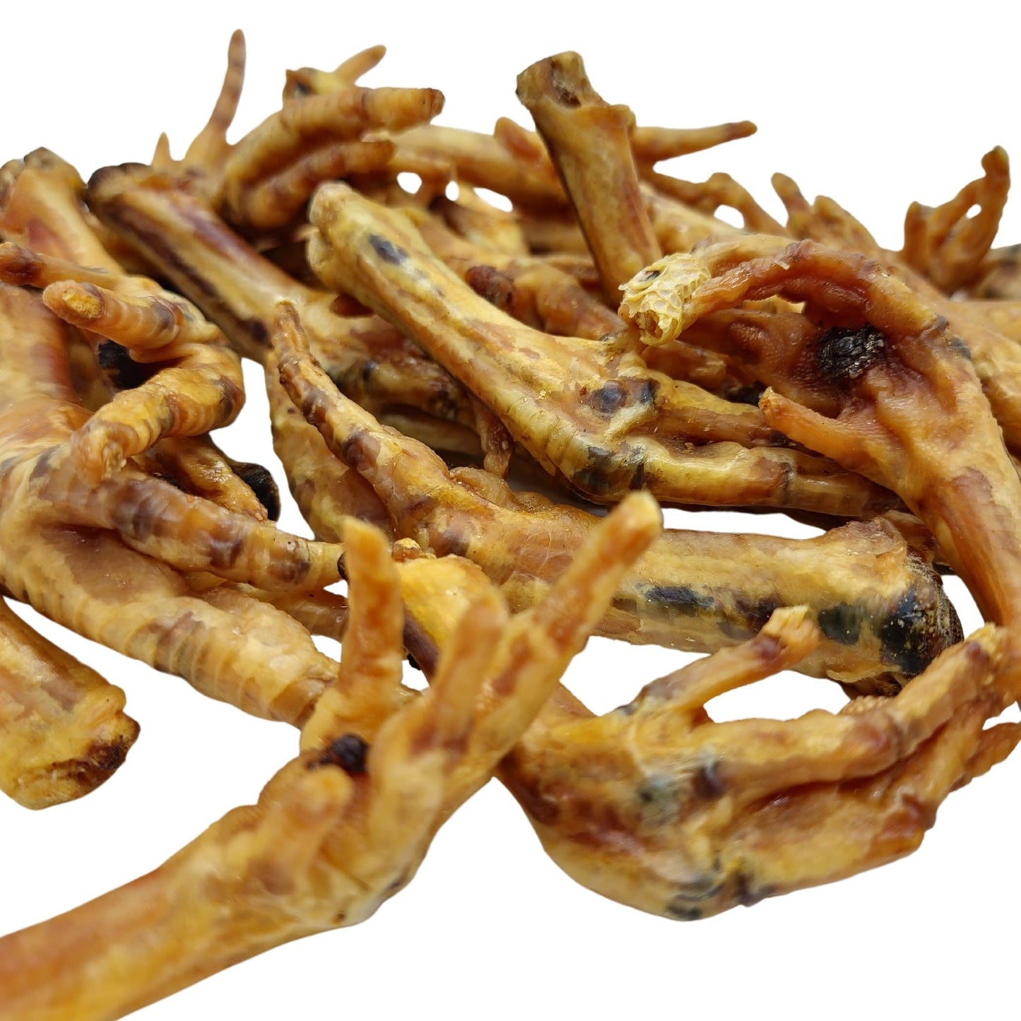 Country Living All-Natural Chicken Feet Dog Treats, Crunchy Snacks for Joint Support – (20-Pack)