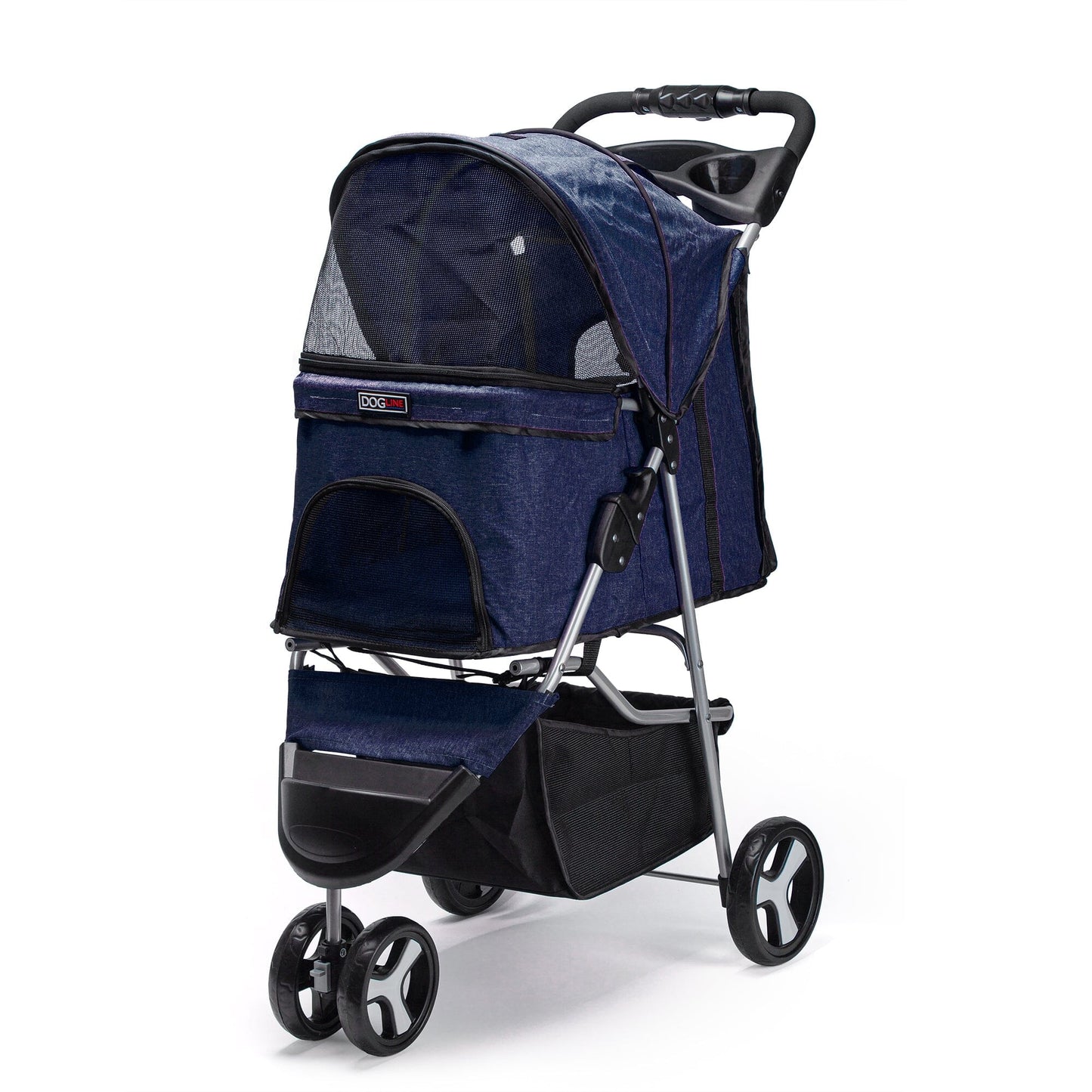 #1 Casual Pet Stroller with a Removable Cup Holder