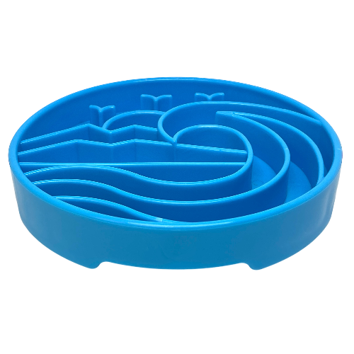 Baja Design eTray Enrichment Shallow Slow Feeder Dog Bowl