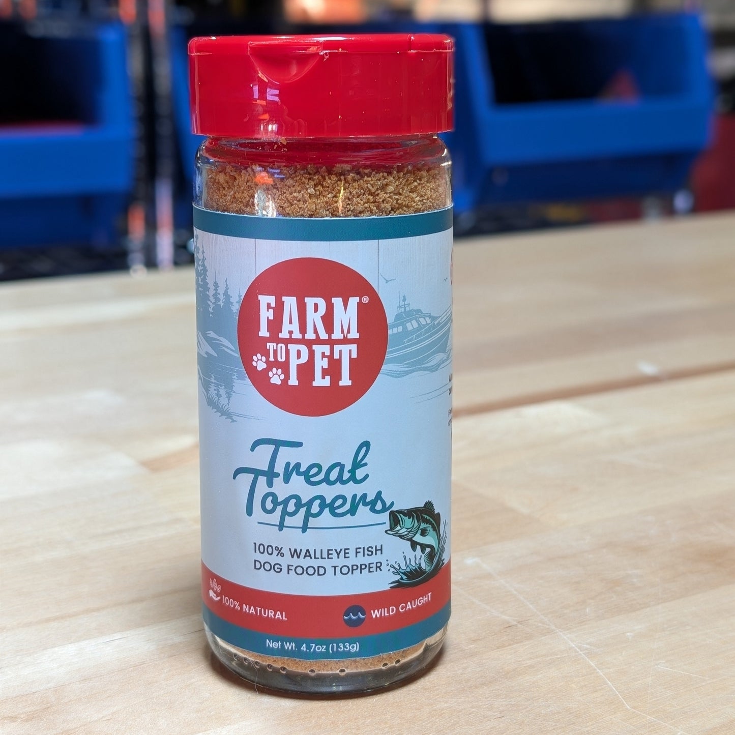 Treat Topper Fish Dog Food Topper | Low-Fat Meal Topper for Pets