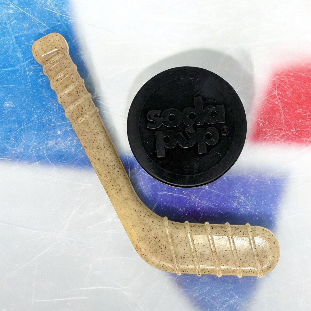 Hockey Stick Durable Nylon Chew Toy - Medium