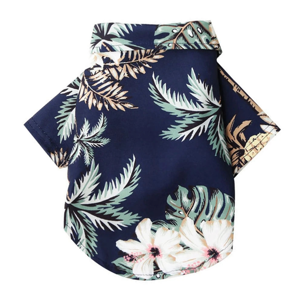 Hawaiian Beach pet T-Shirts