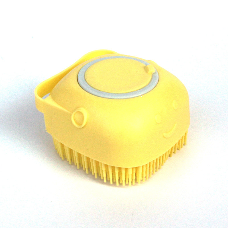 Silicone Dog Bath Massage Grooming Brush