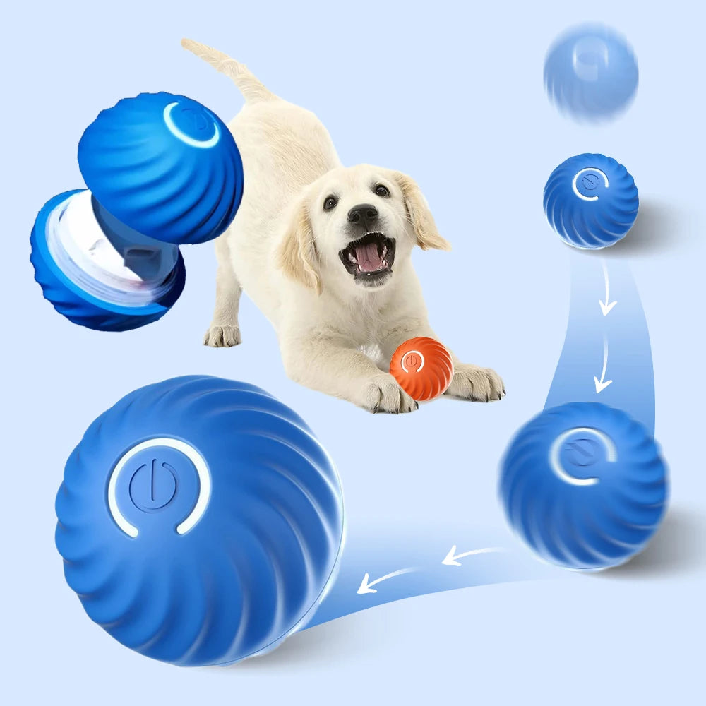 Interactive Smart Jumping Rolling Ball