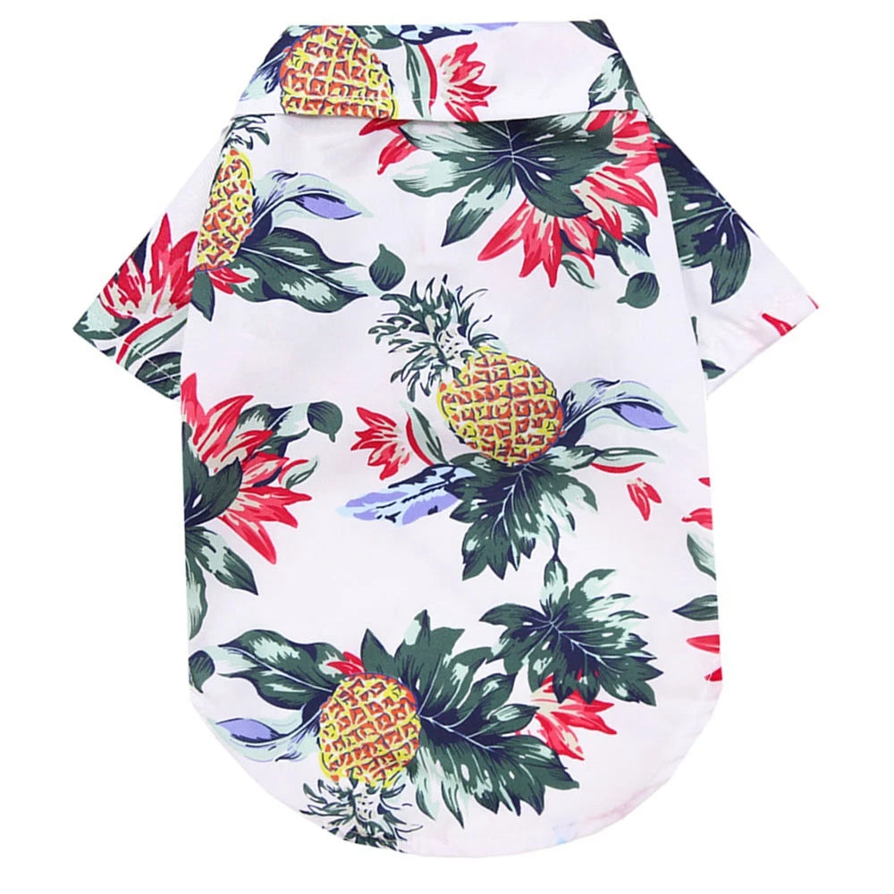 Hawaiian Beach pet T-Shirts