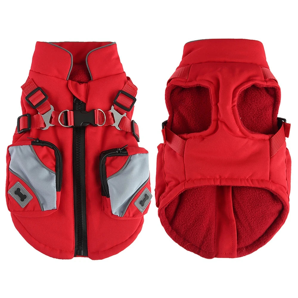 Pet Jacket With Harness