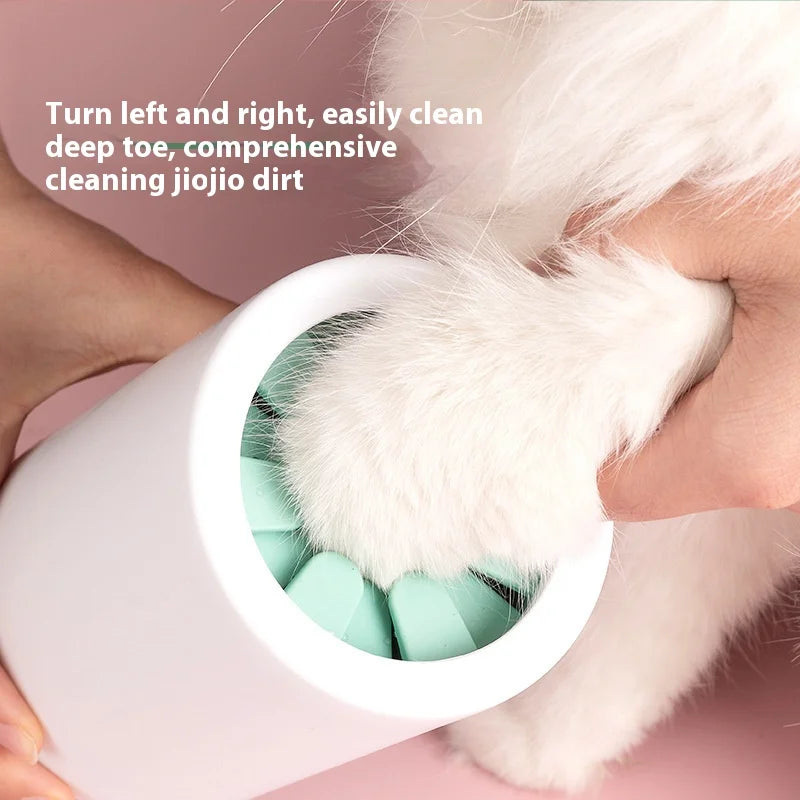 Pet Foot Washer, Silicone Paw Cleaner Cup