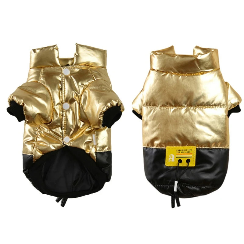 Warm Shiny Pet Jacket