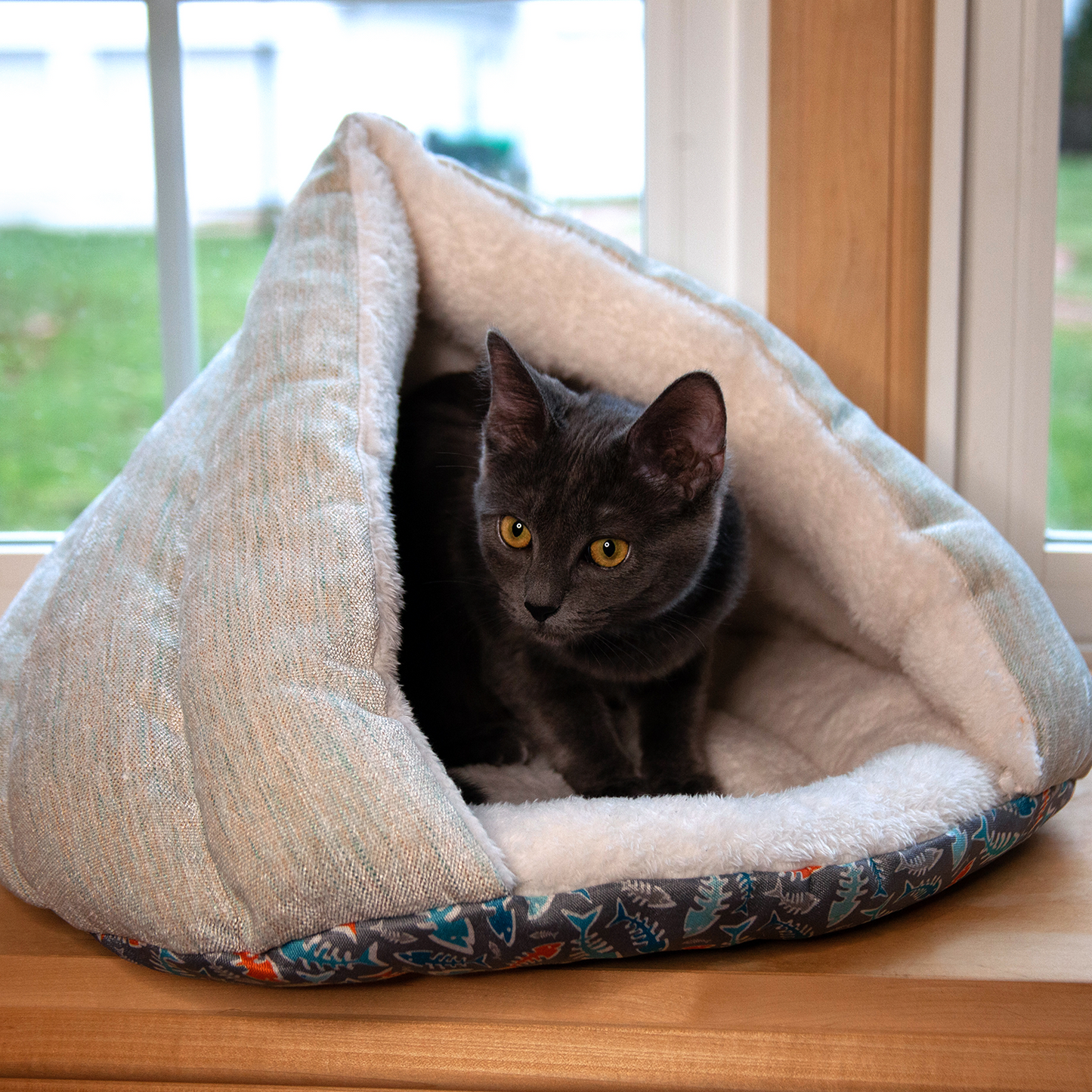 Kitty Kasa Hut Cat Bed