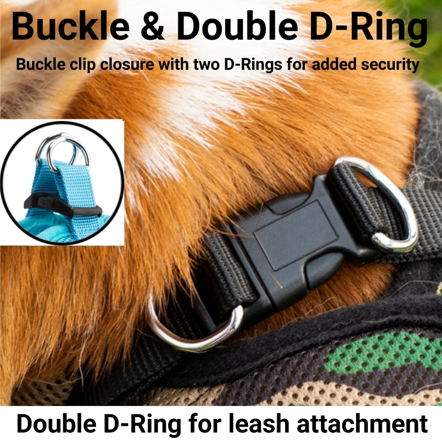 Mr. Peanut's PetTrek Soft Mesh Pet Harness with Matching Leash – Adjustable, Breathable, Choke-Free