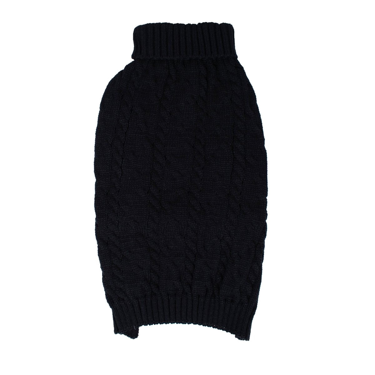 Shinola Cable Knit Pet Sweater