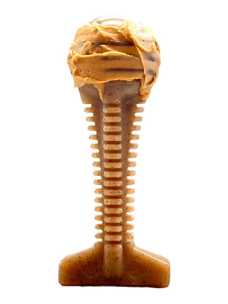 Honey Bone Dental Tower eChew Ultra Durable Nylon Dog Chew Toy - original