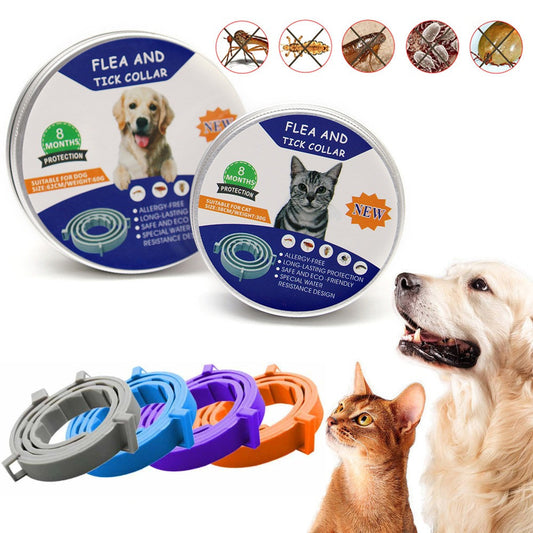 Silicone Adjustable Dogs And Cats Insect Repellent Collar Anti-mosquitoes