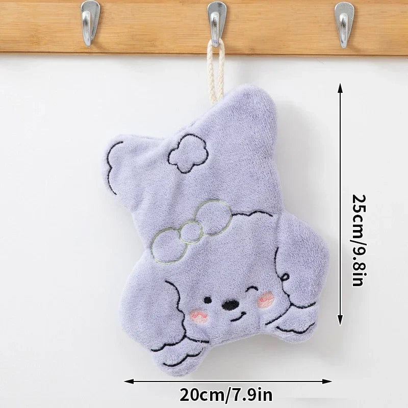 Hand Towel Cartoon Dogs