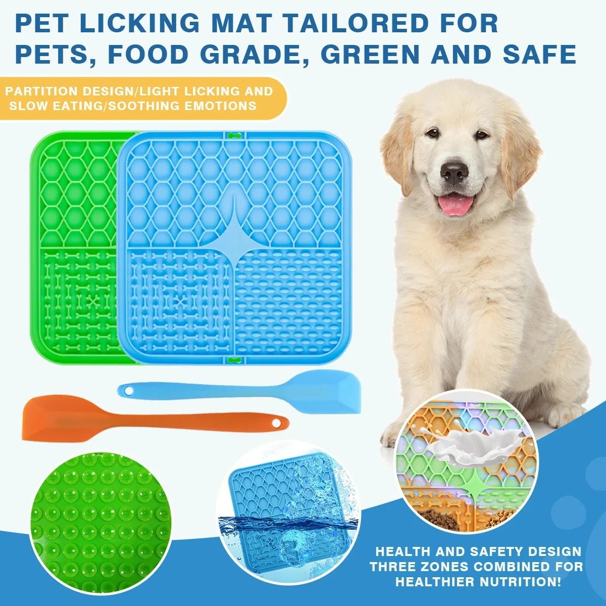 Pet Placemat For Slow Feeding Lick Mats - Love My Pet