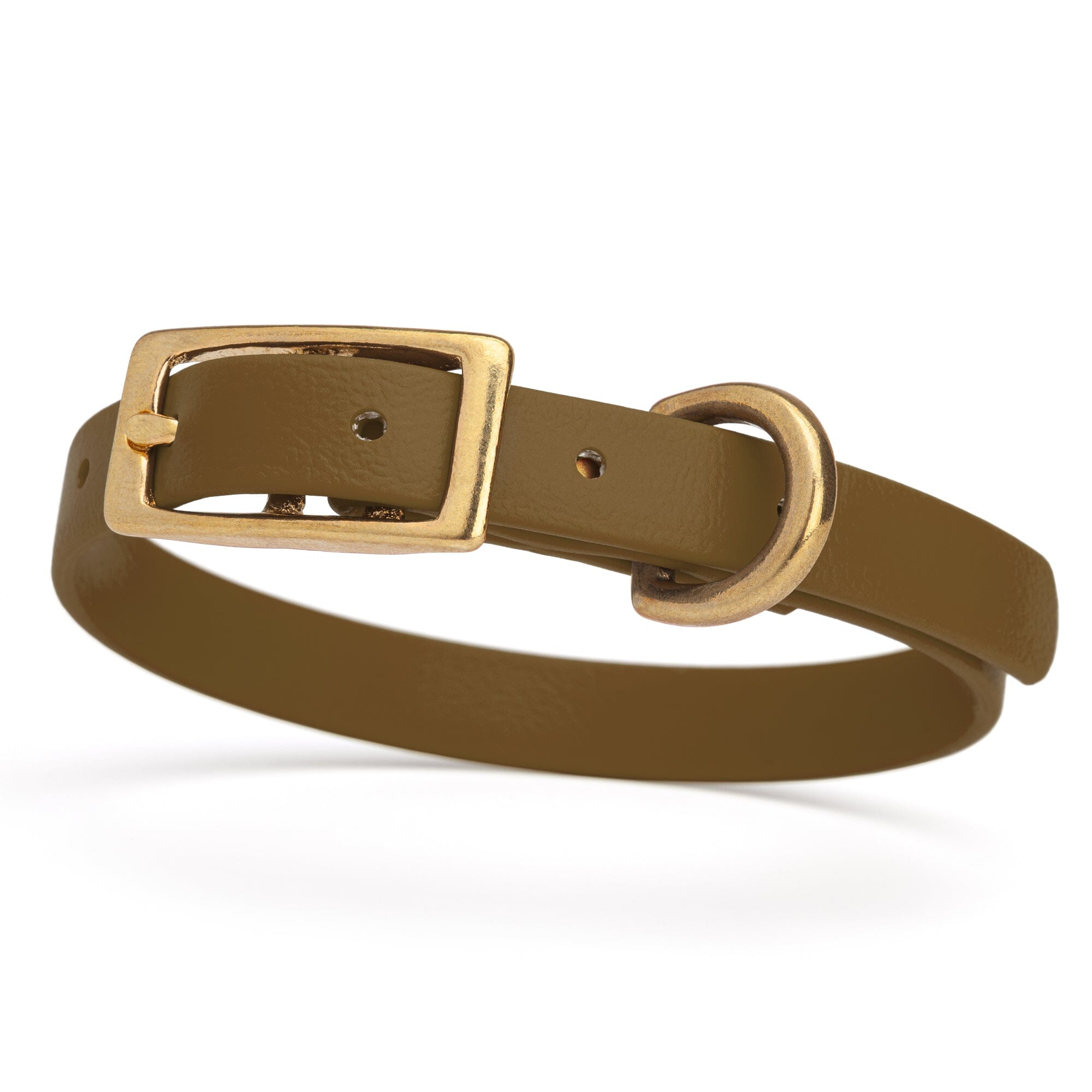 Viper Biothane Waterproof Dog Collar with Brass Hardware