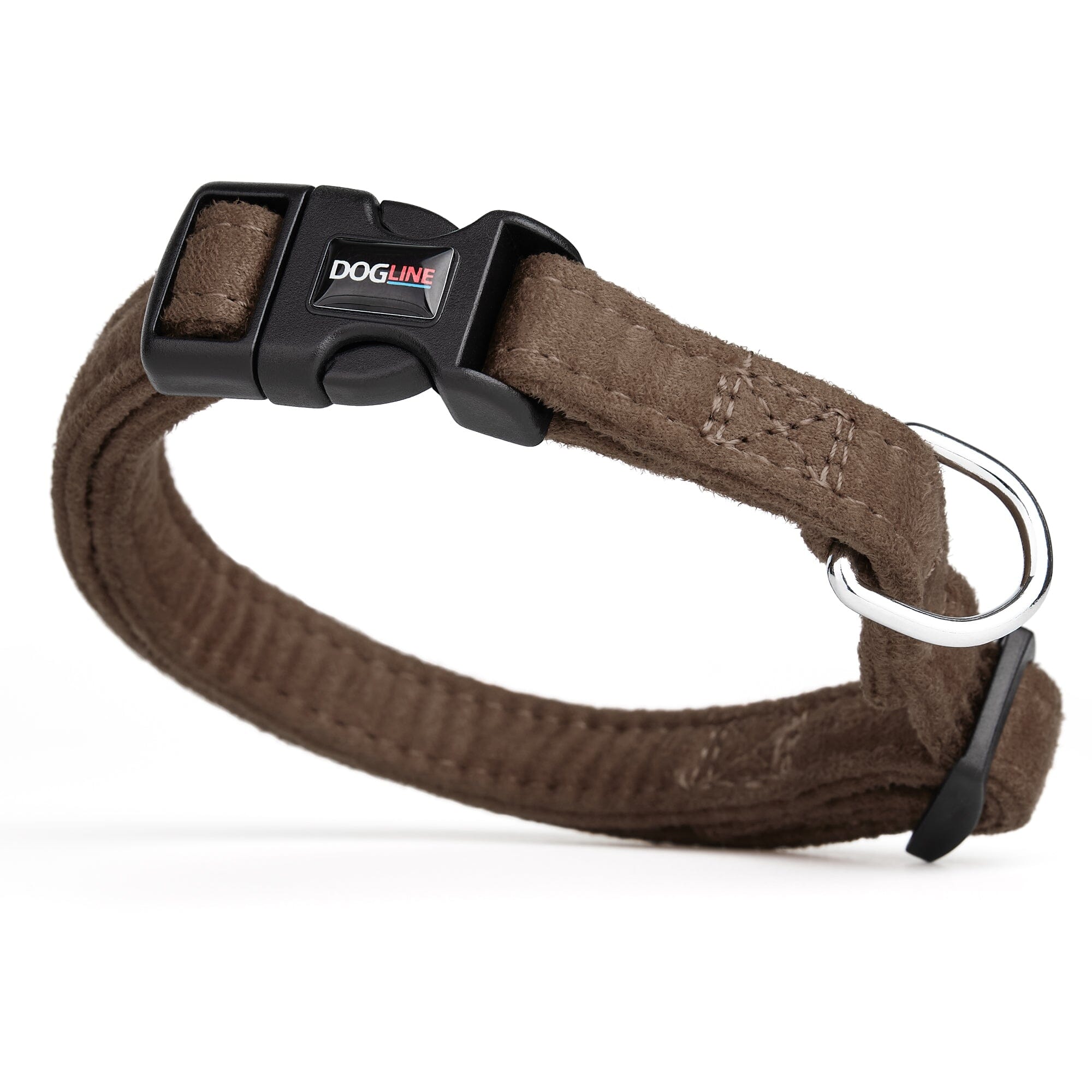 Comfort Microfiber Flat Dog Collar