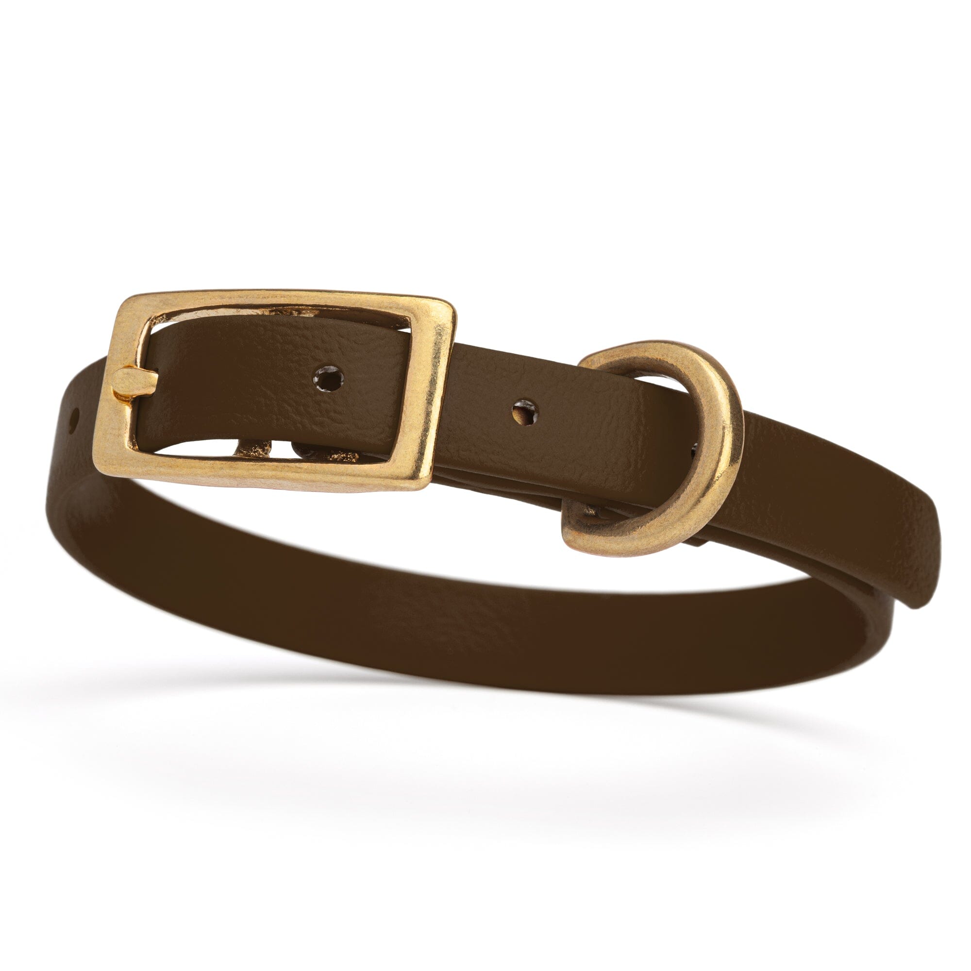 Viper Biothane Waterproof Dog Collar with Brass Hardware