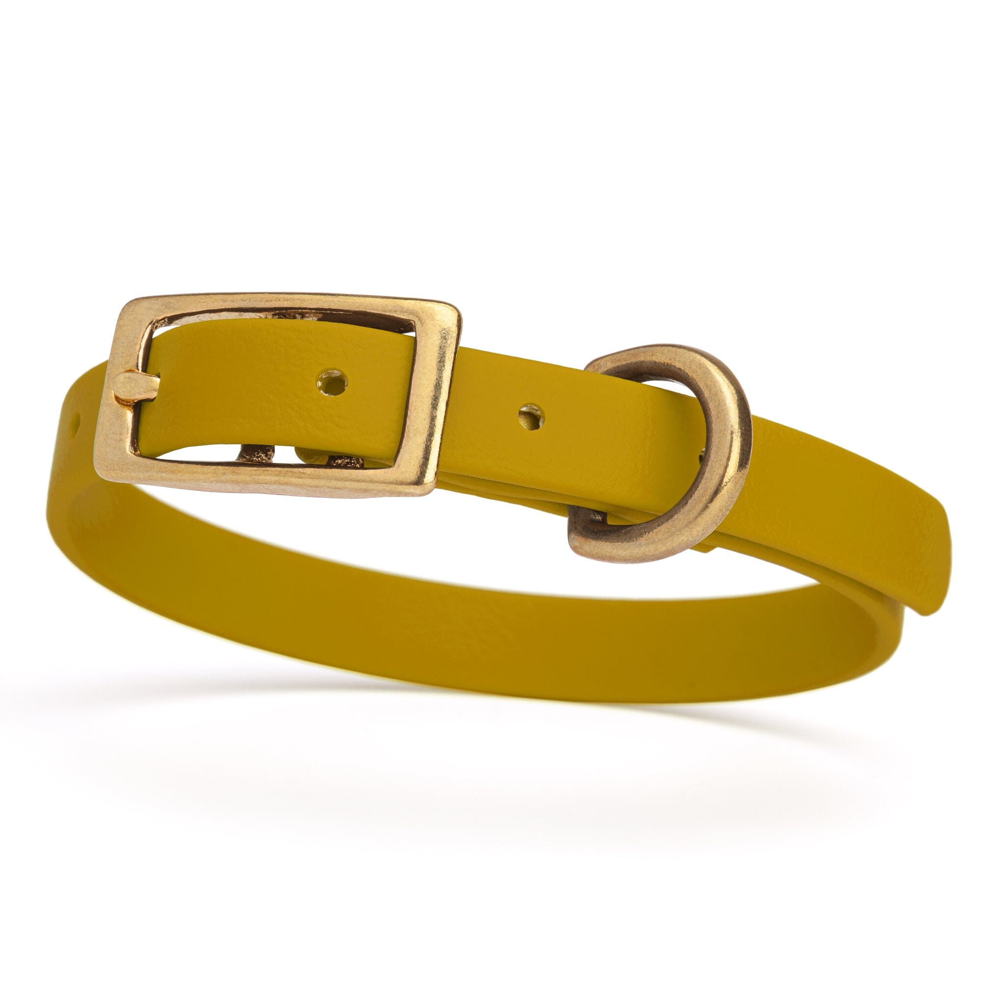 Viper Biothane Waterproof Dog Collar with Brass Hardware