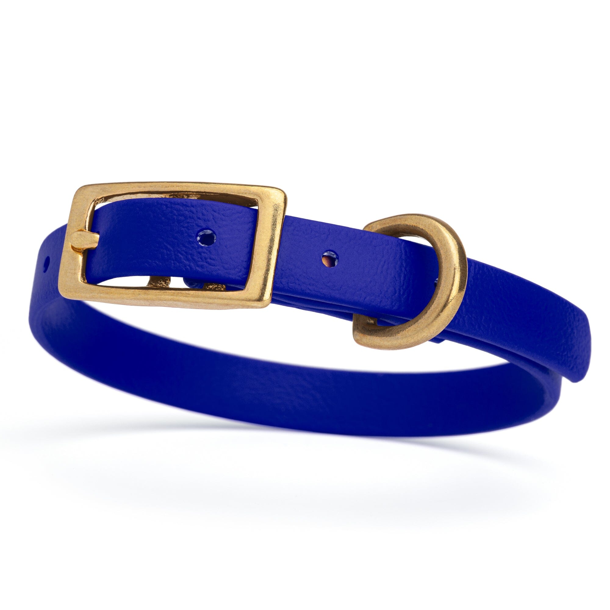 Viper Biothane Waterproof Dog Collar with Brass Hardware