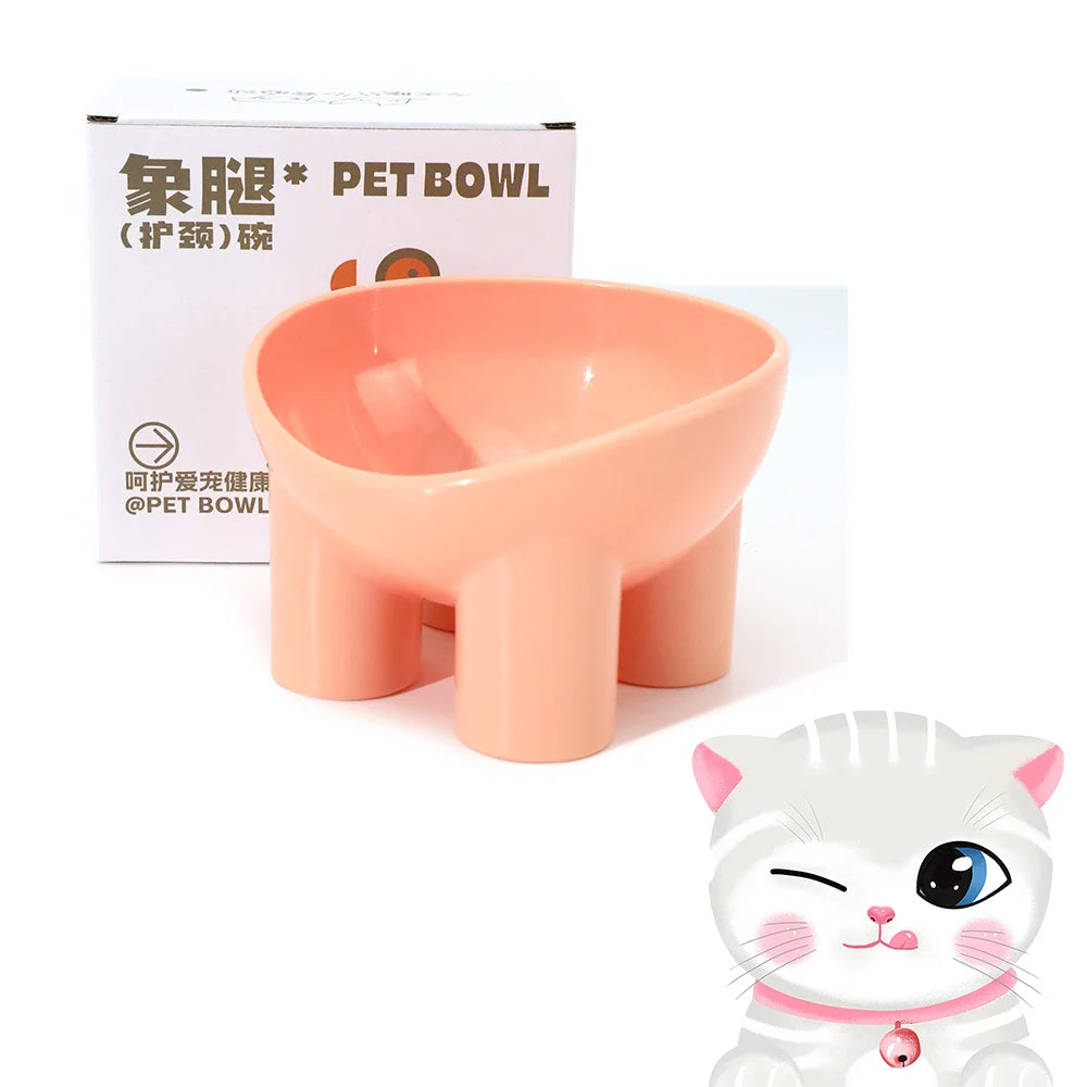 High Foot Pet Bowl Neck Protector