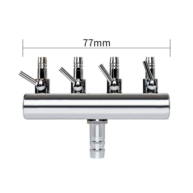 Air Splitter Valve Aquarium Fish Tank 2/4/6/ Way