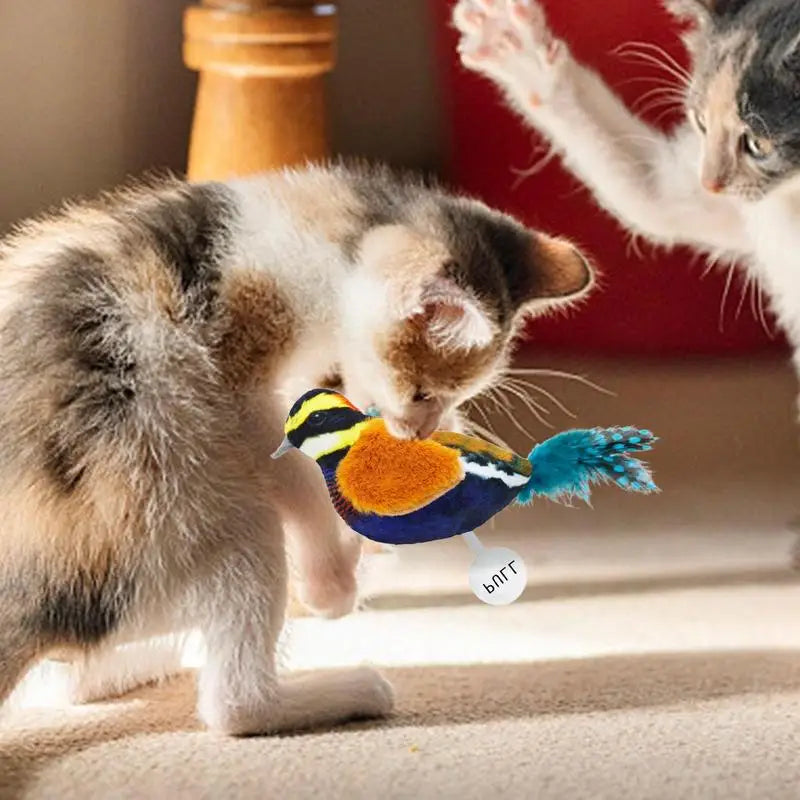 Floppy Bird Cat Toys With Catnip