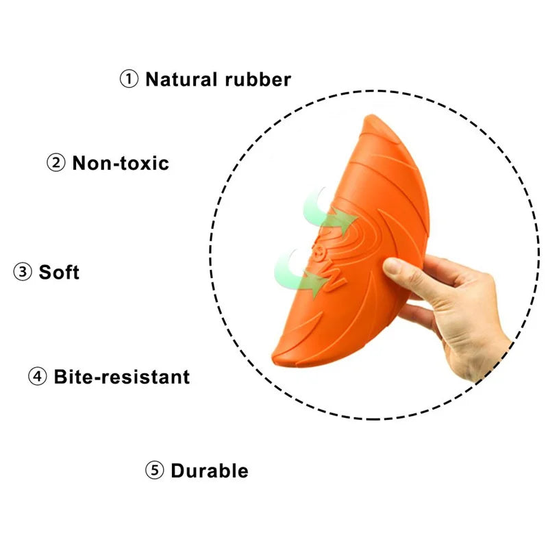 Bite Resistant Flying Disc Toys