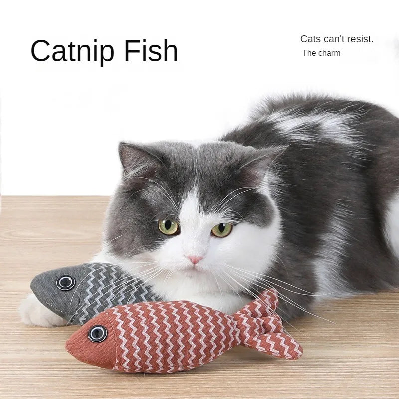 Catnip Toys made of Soft Linen - Love My Pet