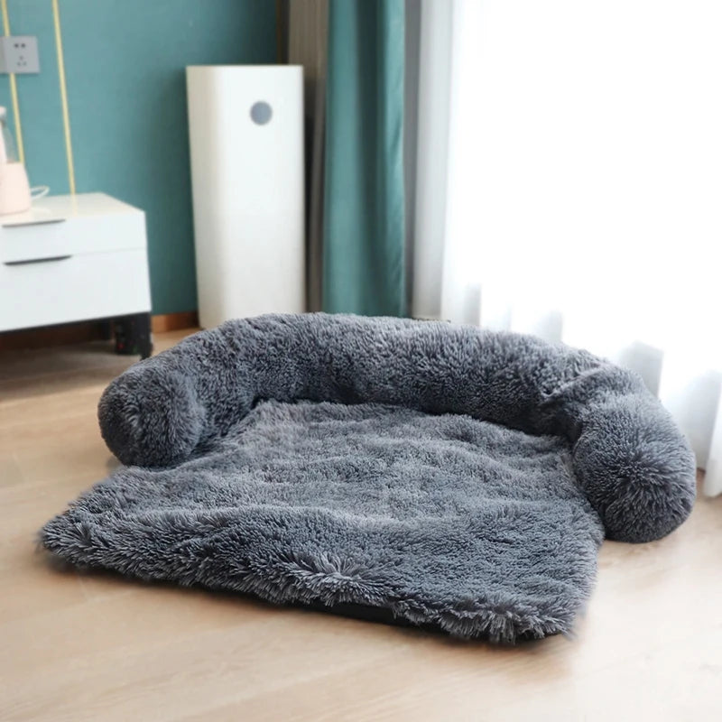 Pet Sofa Mat Long Plush Washable Blanket