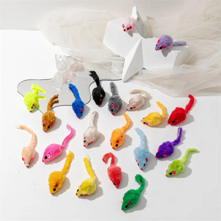 5 Pcs Cat Toys, Creative Mouse Shape Toy - Love My Pet