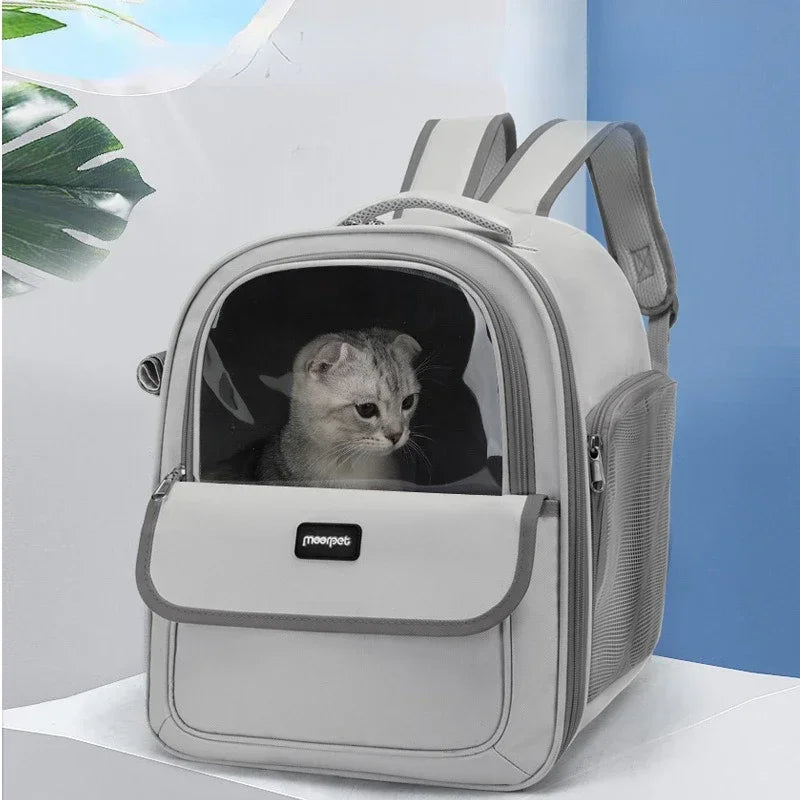 Stylish Pet Backpack and Shoulder Bag Carrier