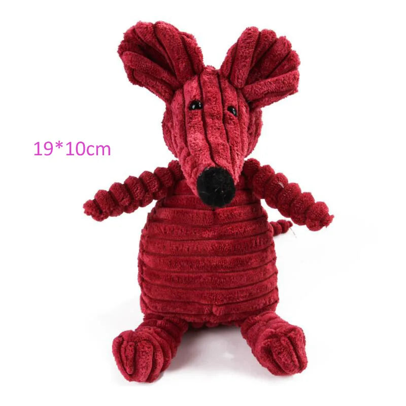 Plush Dog Toy Bite Resistant, Different Animal Shapes