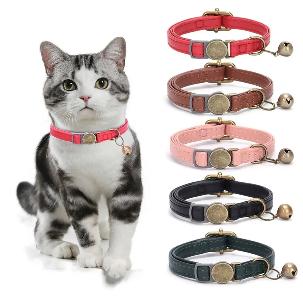 Fashion PU Leather Pet Collar