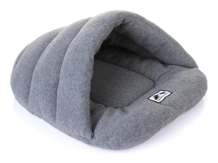 Warm Fleece Nest Cave Bed - Love My Pet