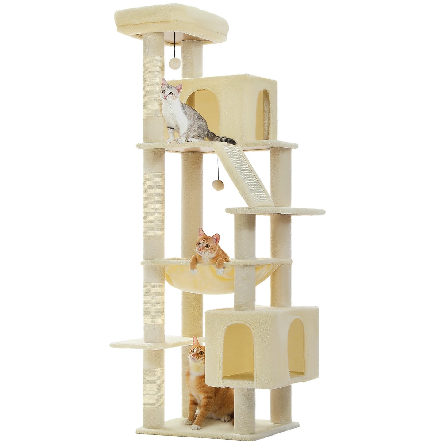 Cat Tree for Large Cats, 71" Tall